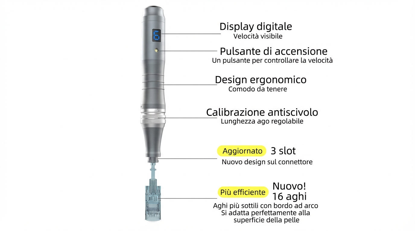 Dr Pen Ultima M8 Derma Microneedling System - immagine 4