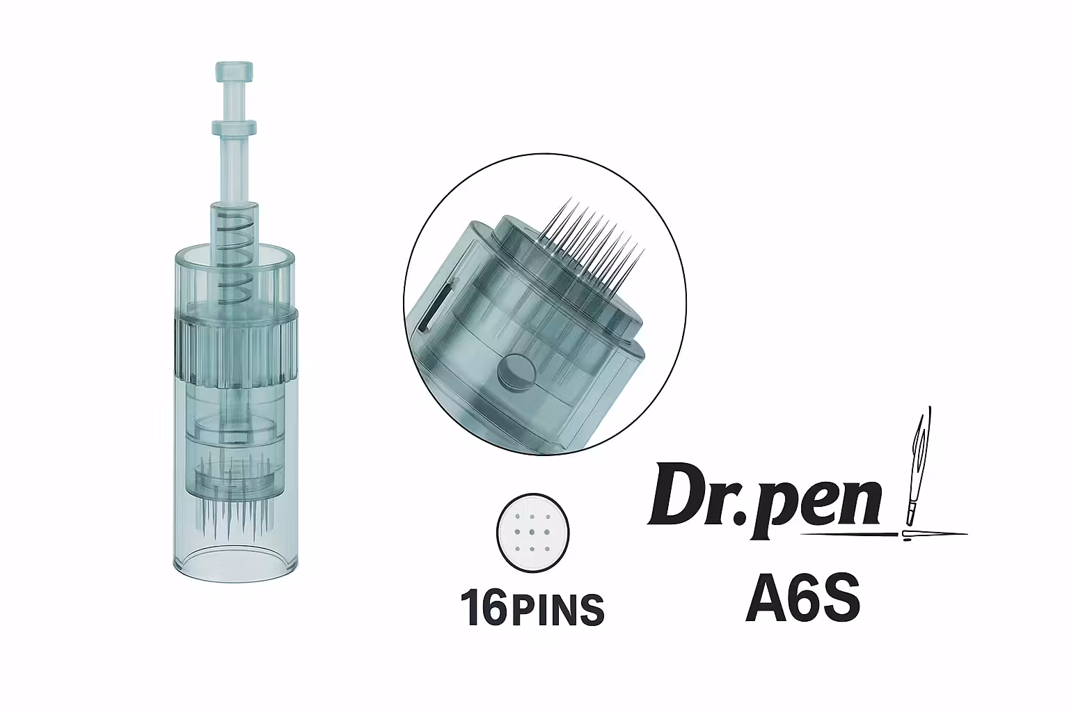 Cartuccia Dr Pen A6S a 16 pin